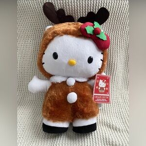 SOLD-Hello Kitty Reindeer Greeter